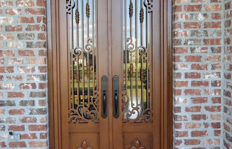 Custom Double Iron Doors
