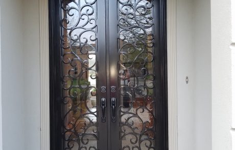 Ornate Iron Doors