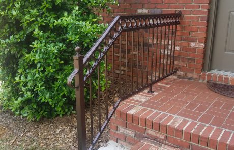 Iron Step Railings – Iron Works U.S.A. Iron Step Railings