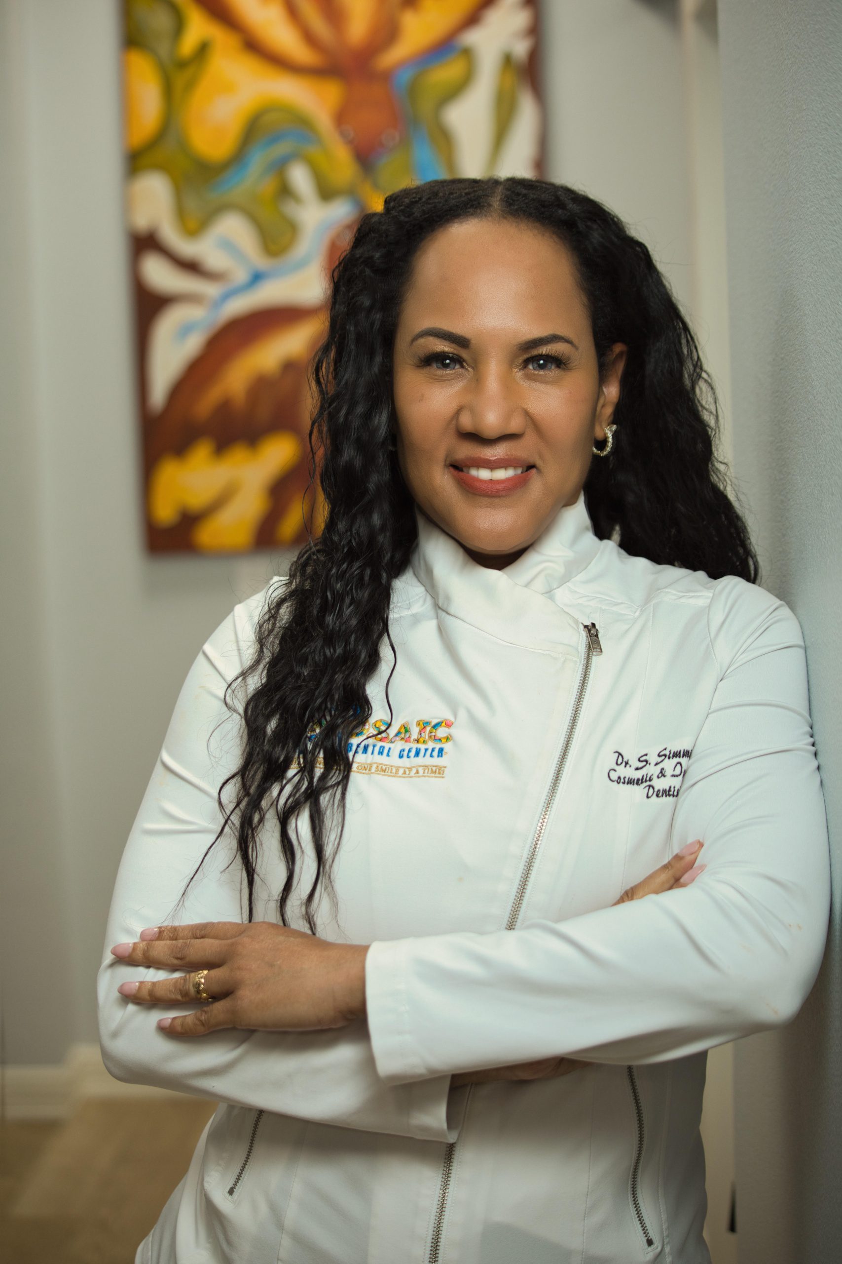Dr. Sonia simmonds of mosaic dental center